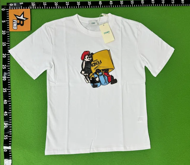 Graphic T-Shirt Fendi Monster Print