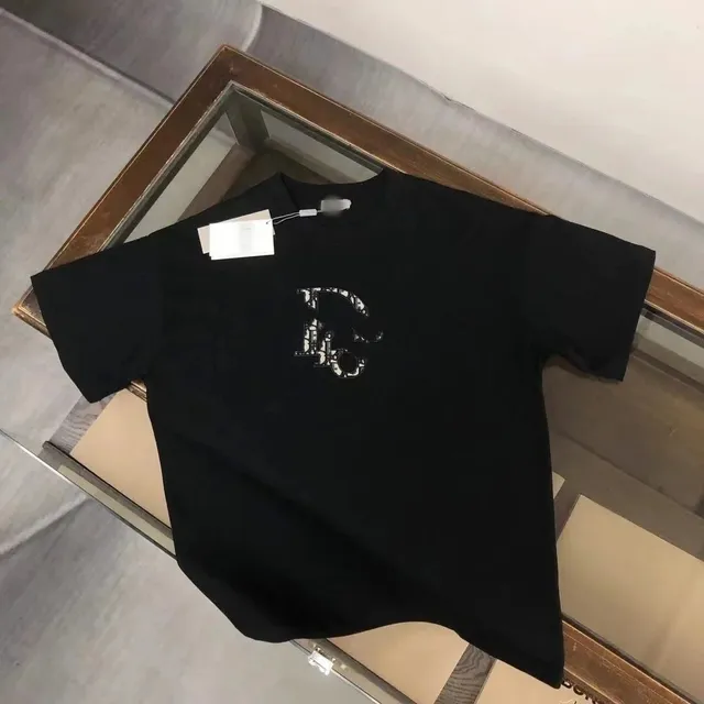 Dior T-Shirt Oblique Logo