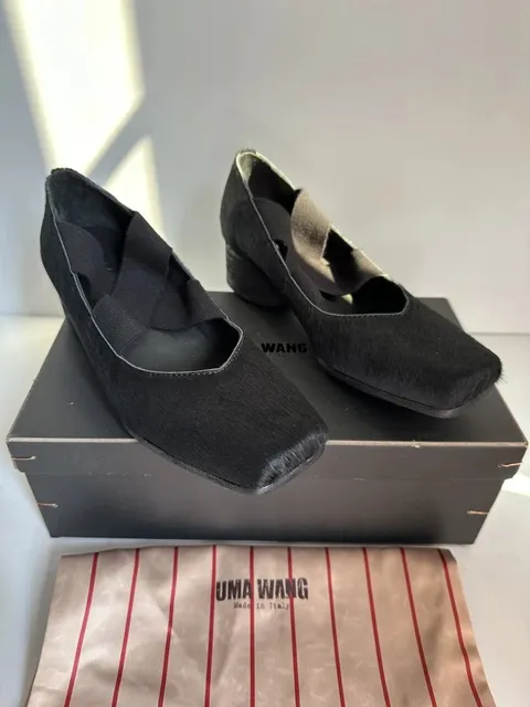 Miu Miu Mary Jane Loafers Haircalf