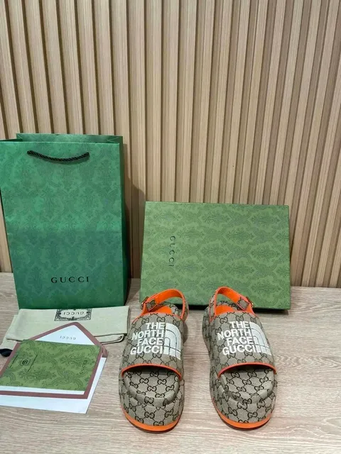 GG Marmont Slide The North Face x Gucci