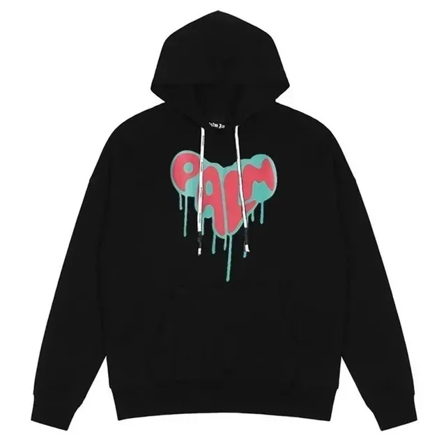 Palm Angels Hoodie Dripping Logo