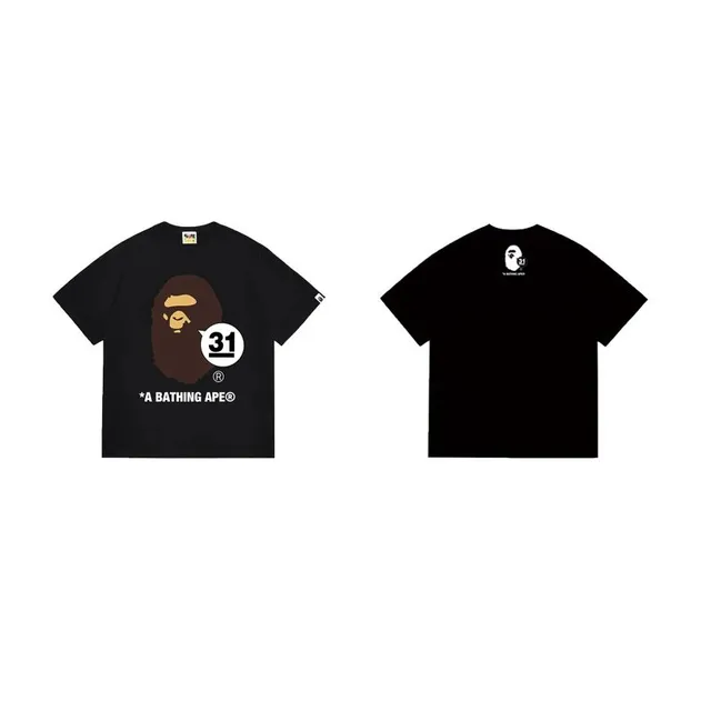 BAPE Graphic Tee 31猿人头