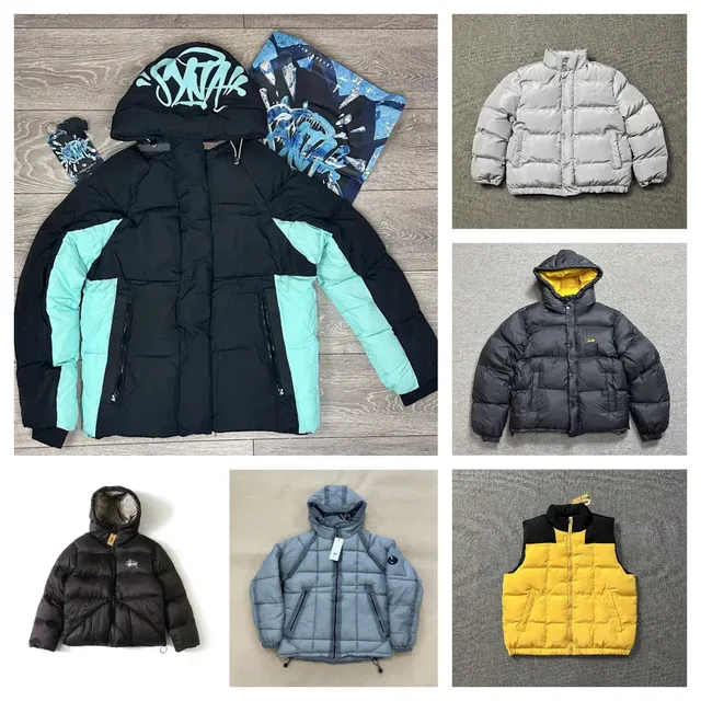 Stüssy Puffer Jacket Color-Blocked