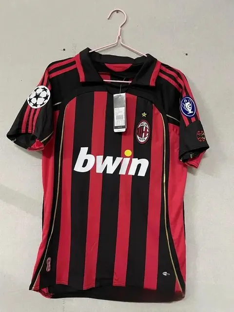 AC Milan × Adidas Home Jersey 2006-07 Champions League