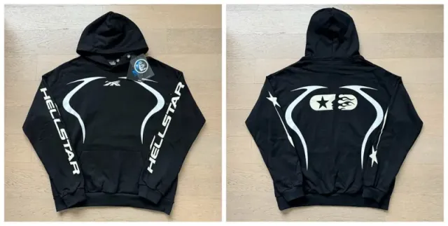 Hellstar Hooded Sweatshirt Star Flame Graphic
