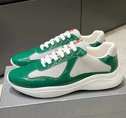 Prada Linea Rossa Sneaker Glossy Green