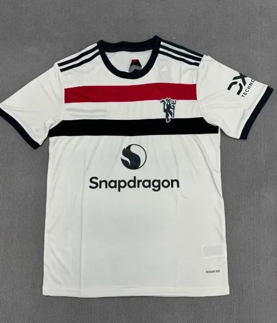 Adidas Manchester United Away Jersey Snapdragon Sponsor