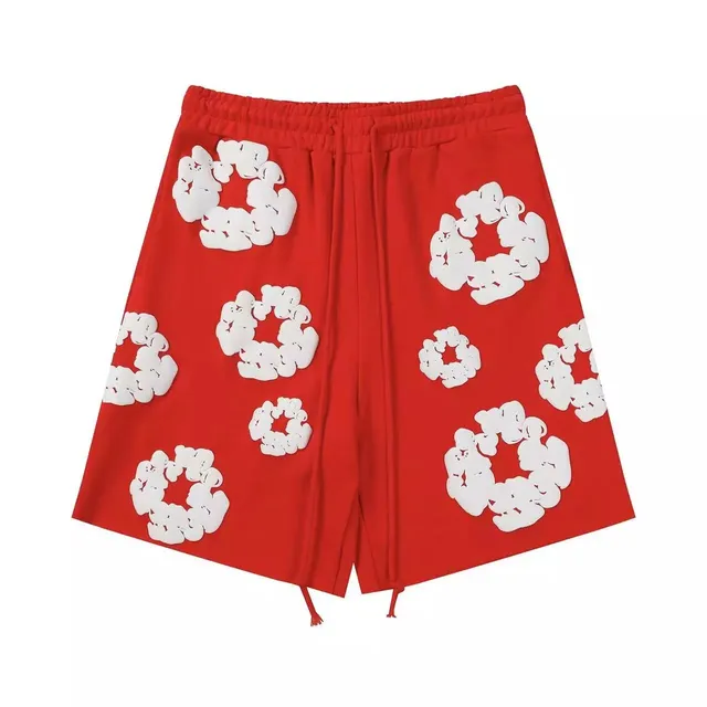Balenciaga Printed Shorts Cloud Motif