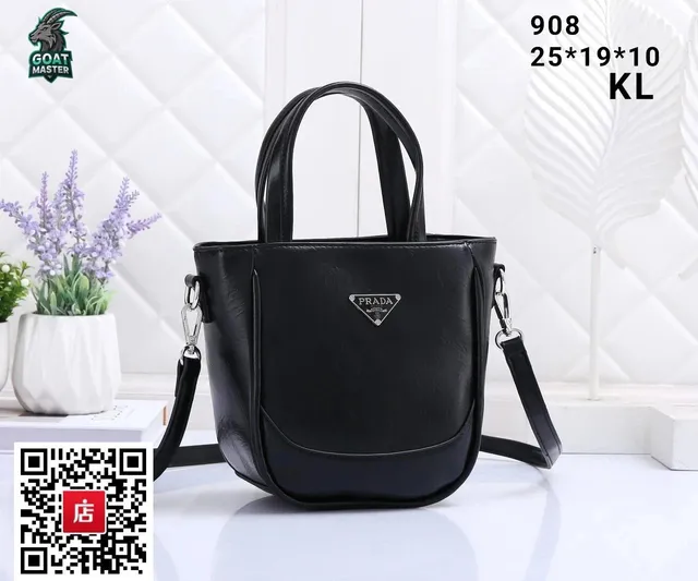 Prada Bucket Bag Classic Logo