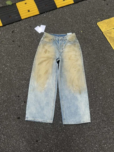 Levi's 501 Original Acid Wash Distressed