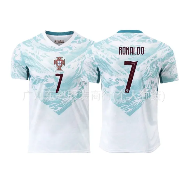 Portugal National Team × Nike Portugal Away Jersey 2020 Wave Print