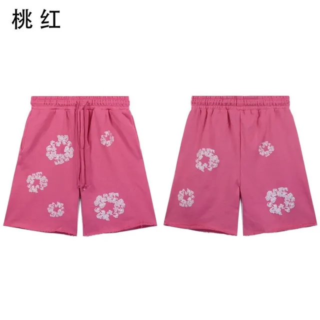 Denim Tears Printed Shorts Floral Embroidered