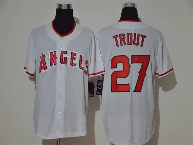 MLB Angels Jersey Mike Trout #27
