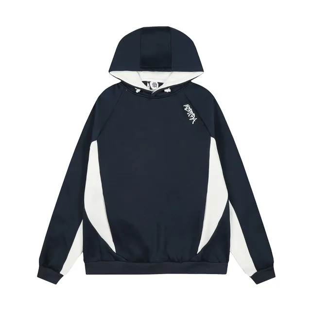 Fragment Design Hooded Sweatshirt Two-Tone Panelled