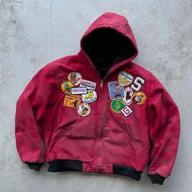 Carhartt × Supreme × Corteiz Work Jacket Patchwork