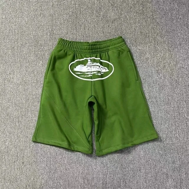 Corteiz Cargo Shorts Castle Logo
