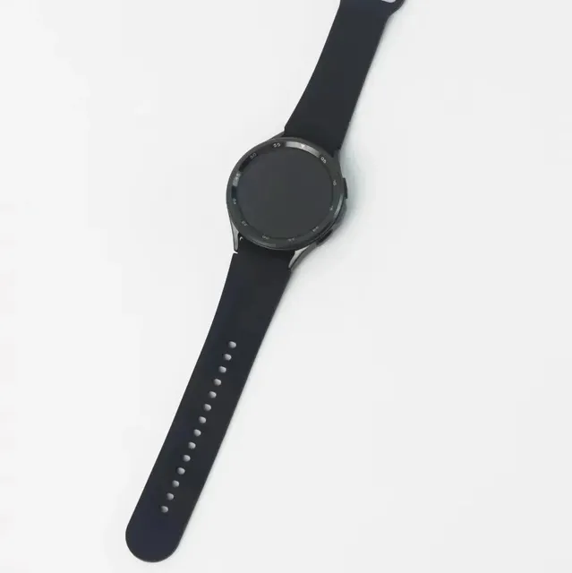 Samsung Galaxy Watch Black Silicone Strap