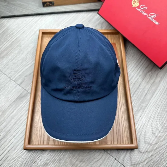 Loro Piana Baseball Cap Embroidered Logo