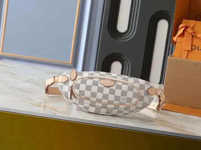 Louis Vuitton On The Go Belt Bag Damier Azur