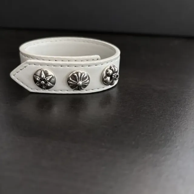 Chrome Hearts Cuff Bracelet Triple Stud
