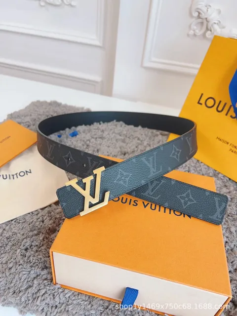 Louis Vuitton LV Belt Monogram Eclipse