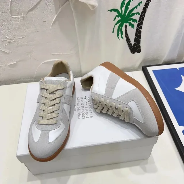 Maison Margiela Future Sneaker White Grey Suede