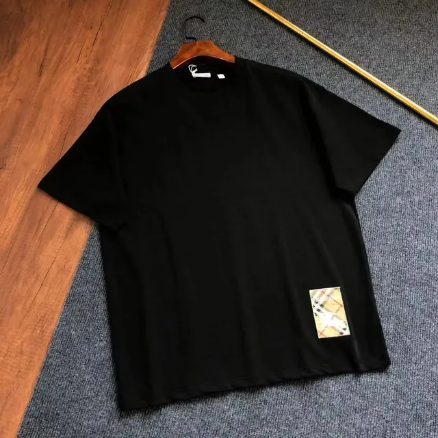 Burberry Logo Patch T-Shirt Check Patch