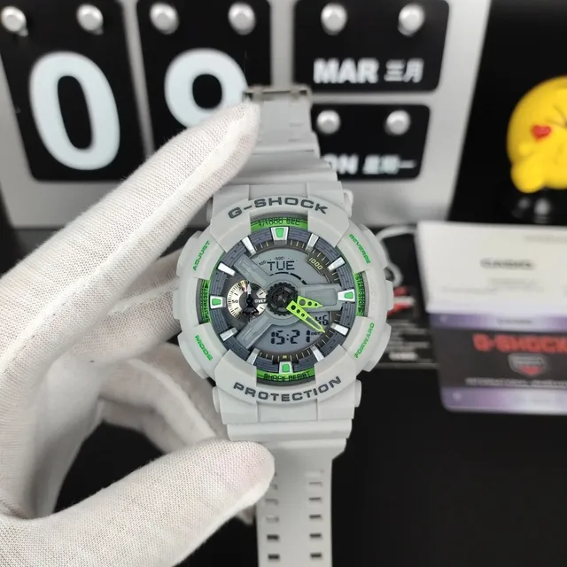 Casio G-Shock GA-110 Neon Green Accents