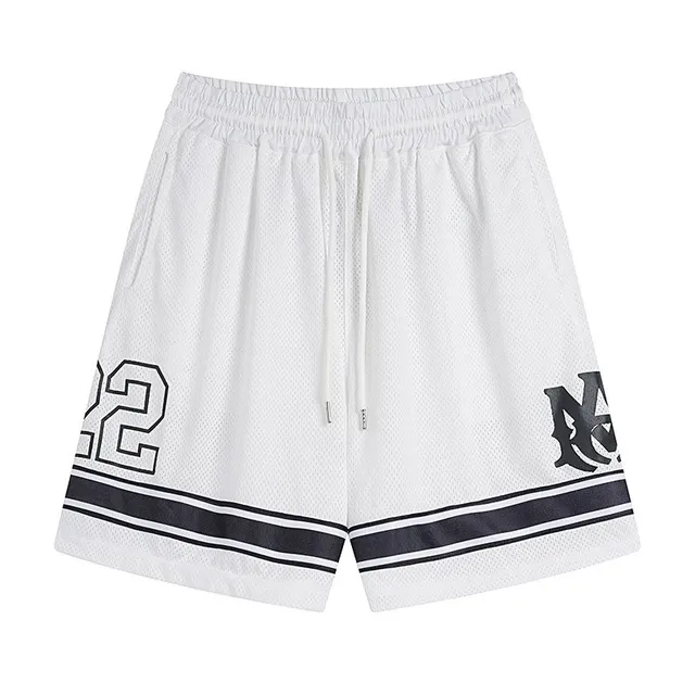Amiri Mesh Basketball Shorts Number 22 Logo