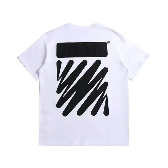 Off-White Graphic T-Shirt Diagonal Stripe