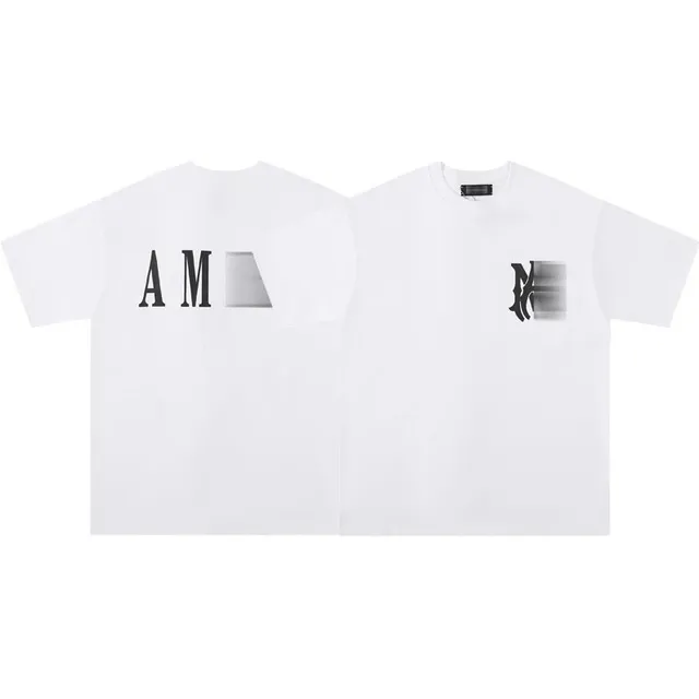 Amiri Graphic Tee AM Logo Print