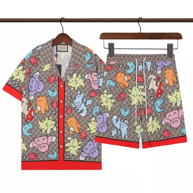 Gucci × Pokémon Pokemon Print Set Cartoon Monster All-Over Print