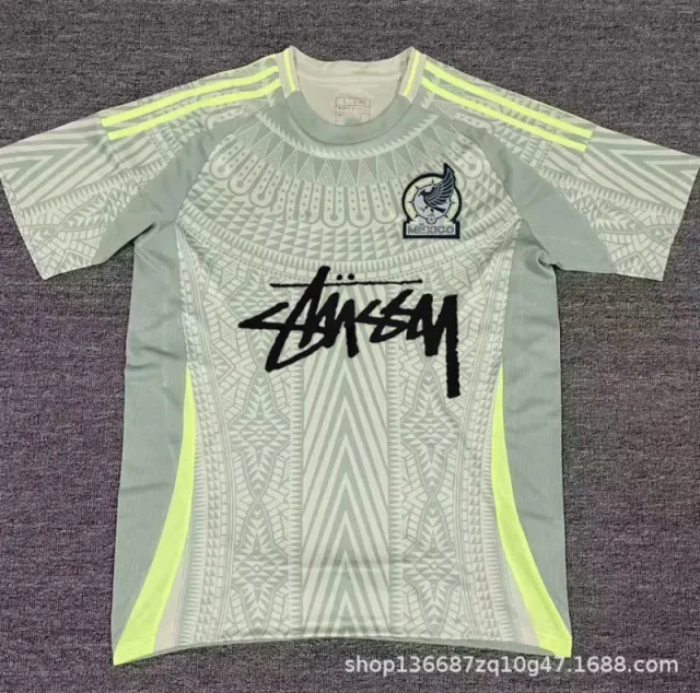 Mexico National Team Jersey Stüssy x Adidas Collaboration