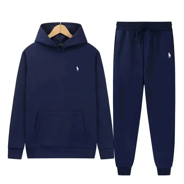Polo Ralph Lauren Hoodie and Jogger Set Classic Navy