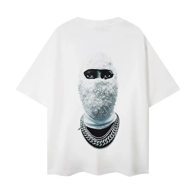 Off-White Graphic Tee Balaclava Print