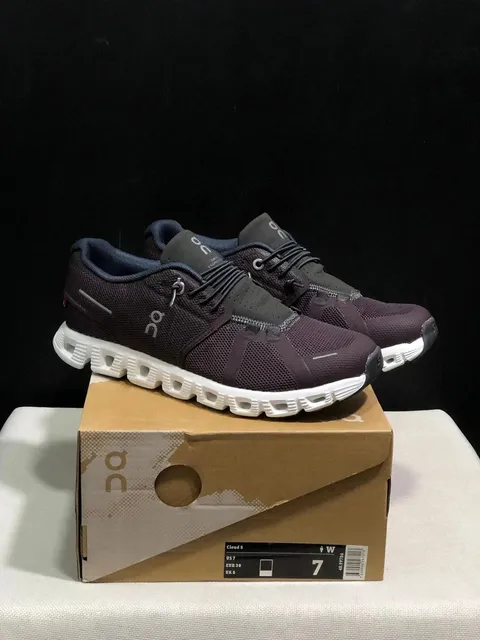 On Cloud 5 Burgundy Grey