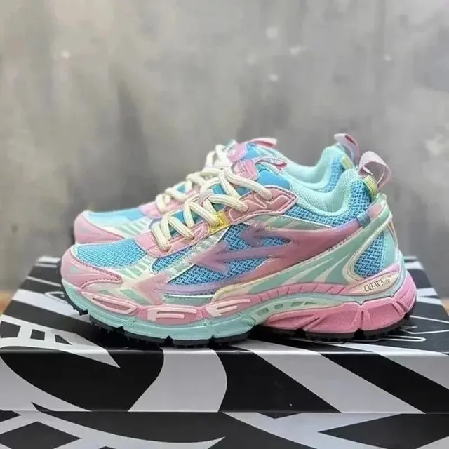 Off-White Runner Pastel Rainbow