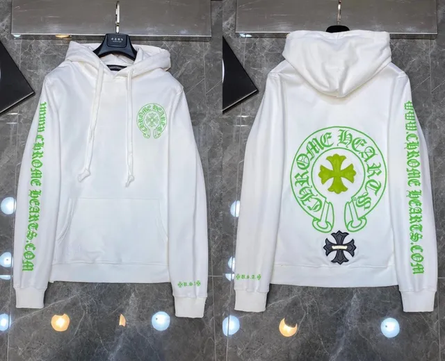 Hoodie Chrome Hearts Logo Print