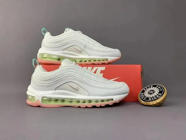 Nike Air Max 97 White Pink Green
