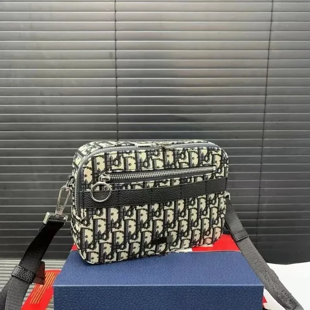 Dior B22 Sling Bag Oblique Print