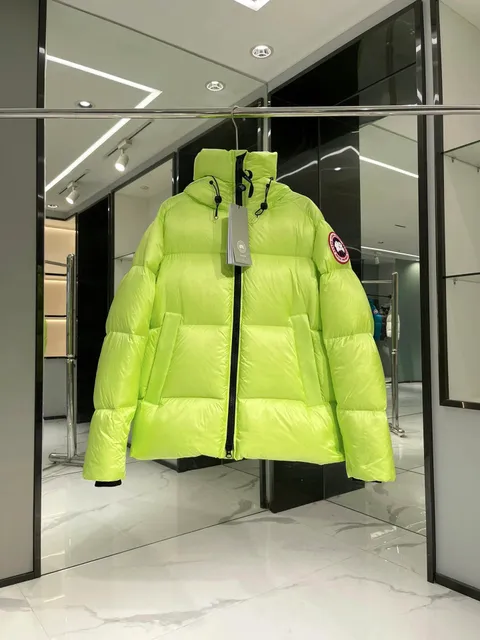 Canada Goose Puffer Jacket Lime Green