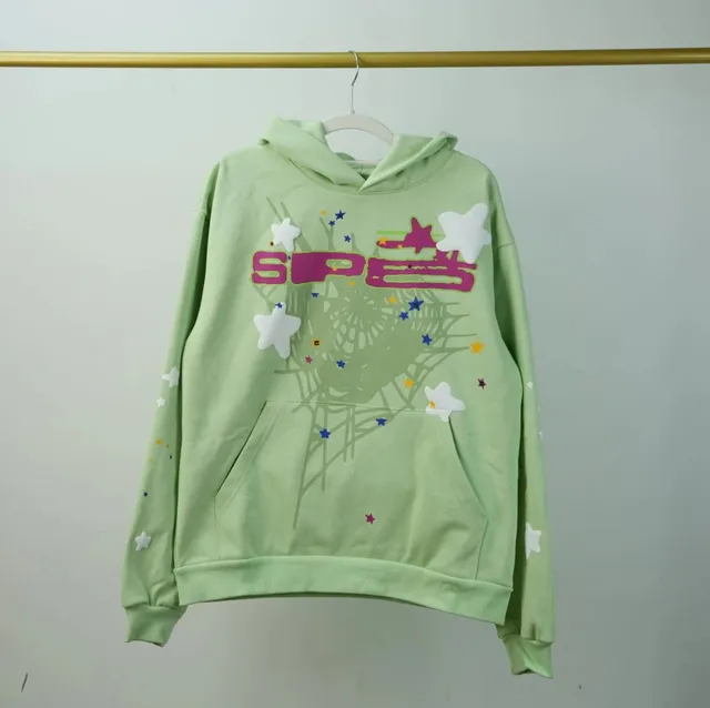 Sp5der Hoodie Star Print