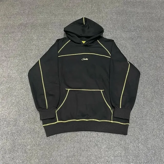 Corteiz Hooded Sweatshirt Contrast Stitch