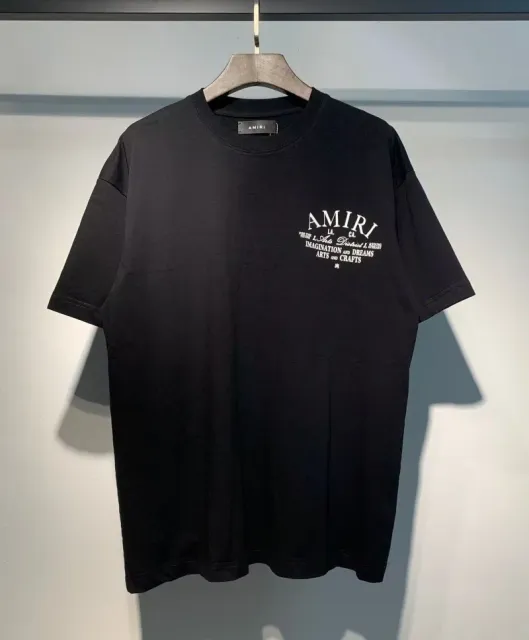 Amiri Logo Tee Imagination and Dreams Print