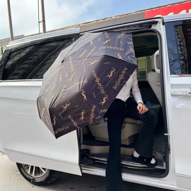Saint Laurent Umbrella Monogram Print