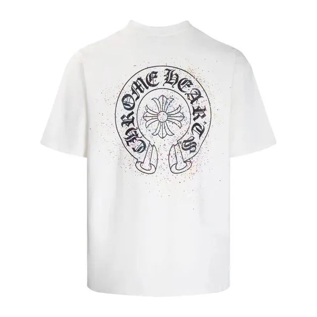 Chrome Hearts Graphic Tee Splatter Logo