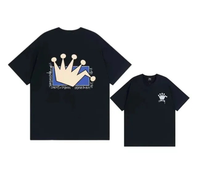 Stüssy Crown Graphic Tee Laguna Beach