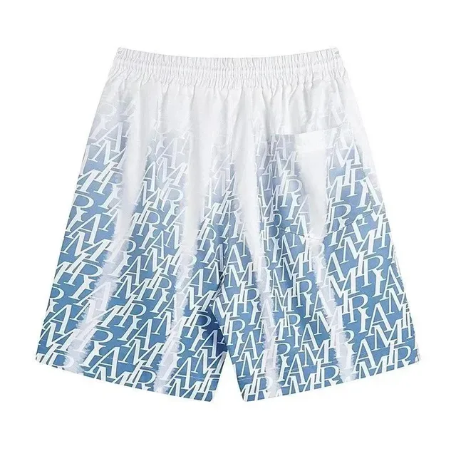 Marcelo Burlon Printed Shorts MP Logo Gradient