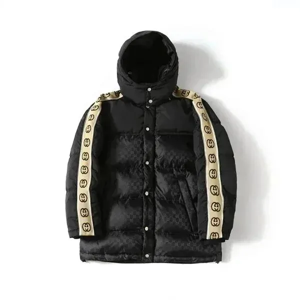 Gucci Puffer Jacket GG Web Trim