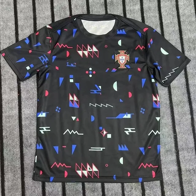 Portugal National Team Jersey Geometric Print